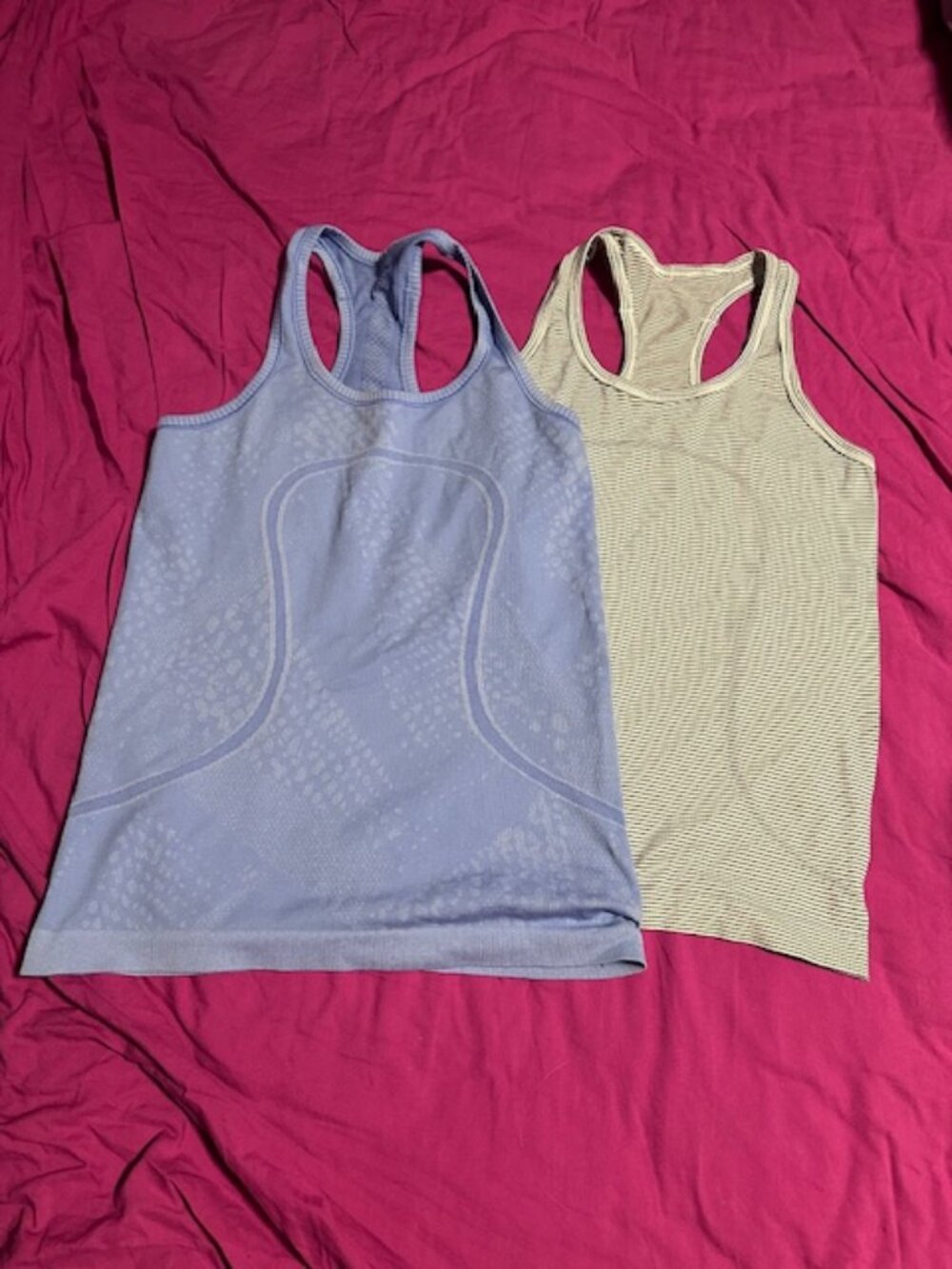 Lululemon size 6 run swiftly tank tops